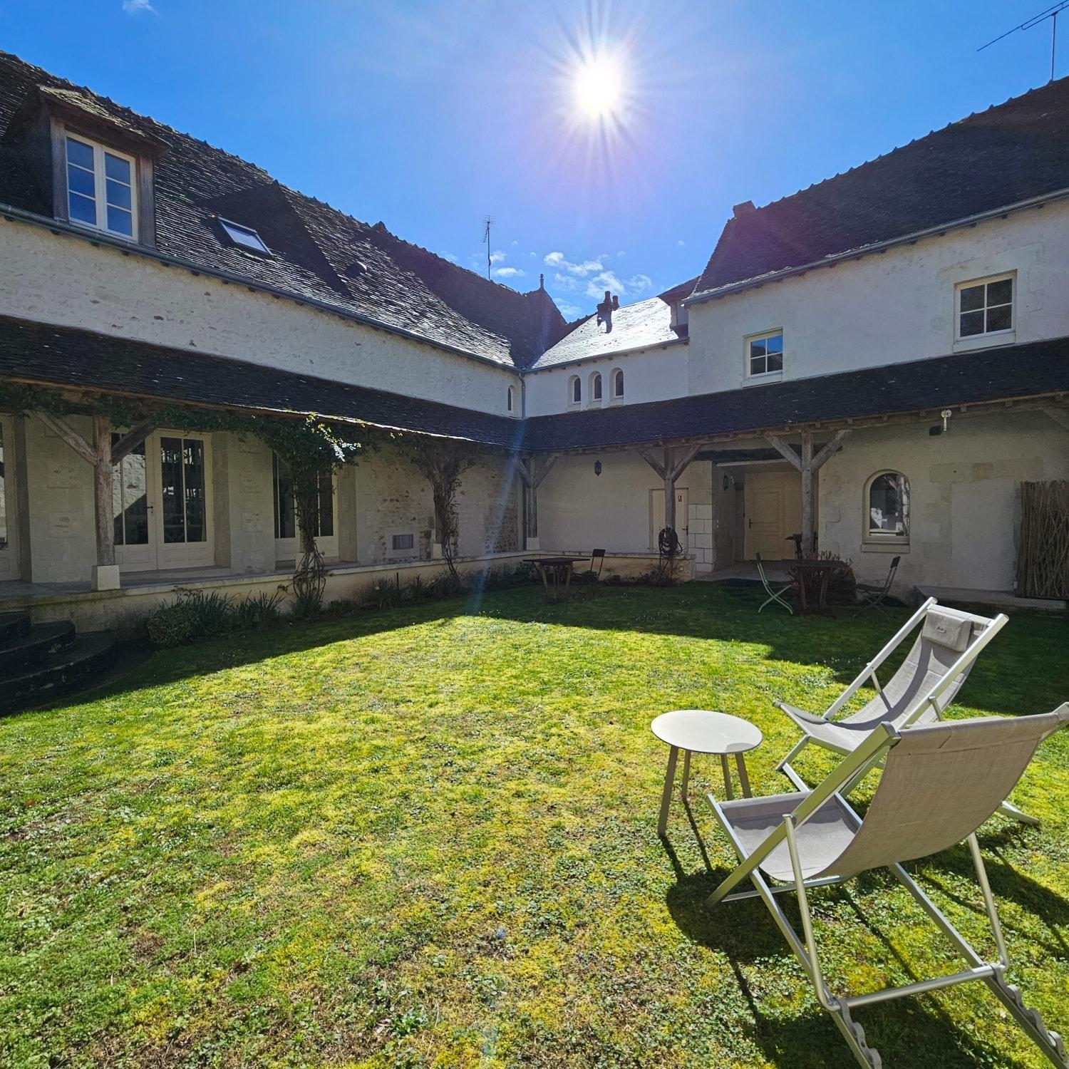 Logis Hotel Restaurant Relais De La Mothe Yzeures-sur-Creuse Exterior foto